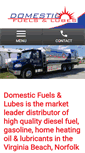 Mobile Screenshot of domesticfuels.com